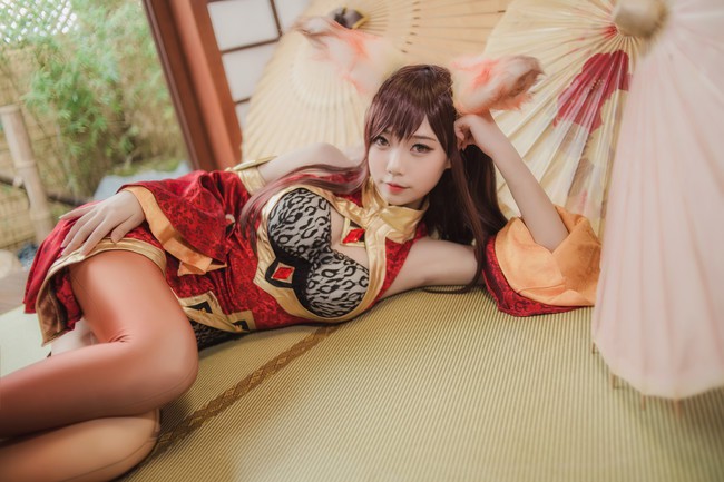 图片[2]_Coser大肉丸Amiee演绎王者峡谷“少女阿狸”妲己_萌VLOG