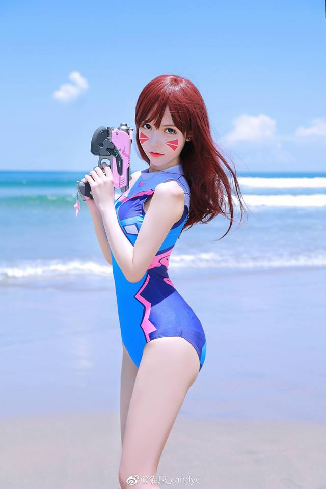 图片[6]_猫尼_Neko演绎比基尼风格守望先锋角色宋哈娜D.Va_萌VLOG
