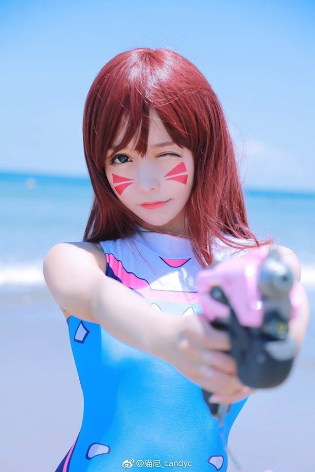 图片[7]_猫尼_Neko演绎比基尼风格守望先锋角色宋哈娜D.Va_萌VLOG