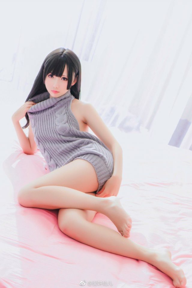 图片[4]_coser@面饼仙儿毛衣cosplay造型诱惑力十足，多张照片勾人心魄_萌VLOG