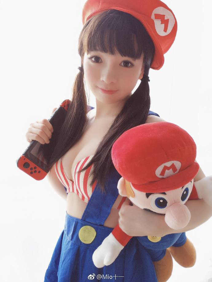图片[6]_Coser Moi十一在《超级马里奥》中化身可爱的马里奥_萌VLOG