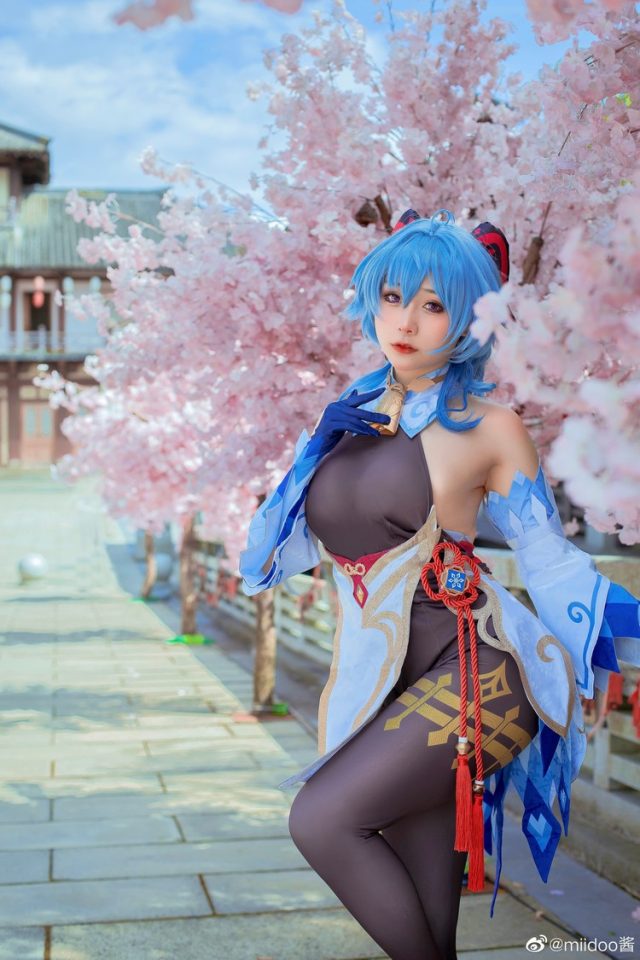 图片[2]_miidoo酱的原神甘雨COS_萌VLOG