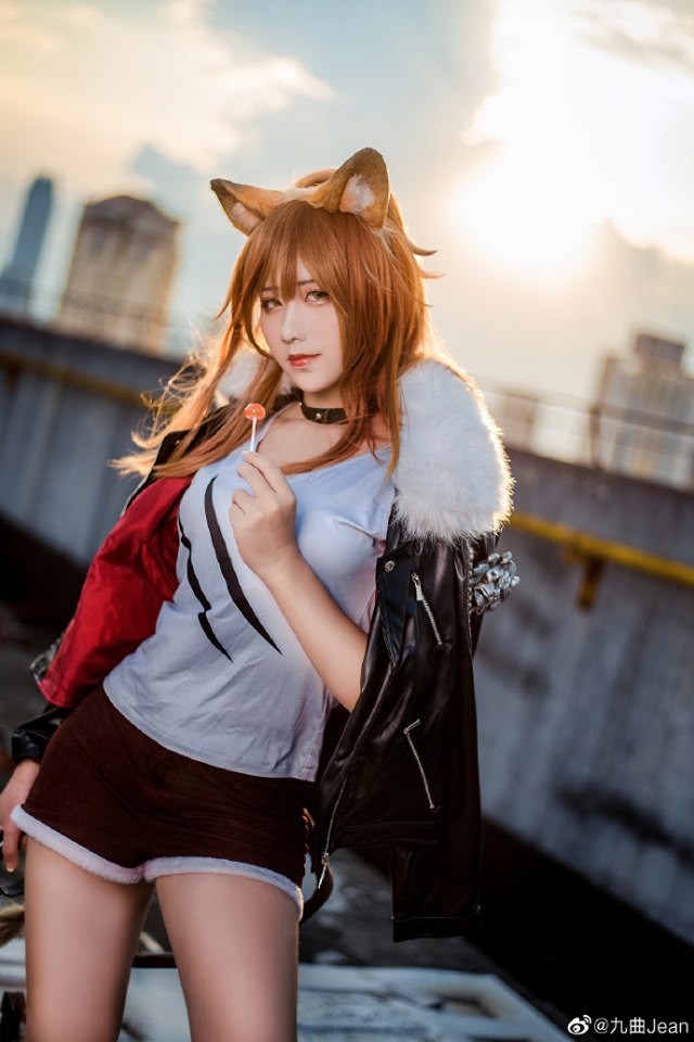 图片[3]_九曲Jean《明日方舟》狐形维娜Coser_萌VLOG