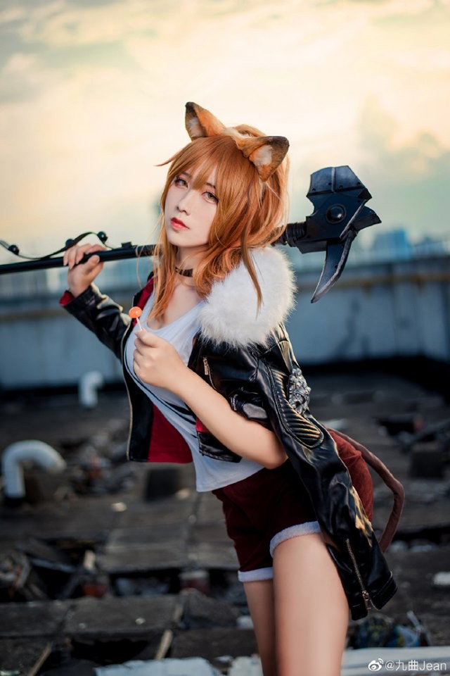 图片[4]_九曲Jean《明日方舟》狐形维娜Coser_萌VLOG
