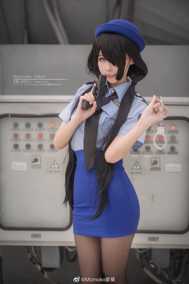 图片[7]_Coser Momoko葵葵演绎《约会大作战》中的女警版时崎狂三_萌VLOG