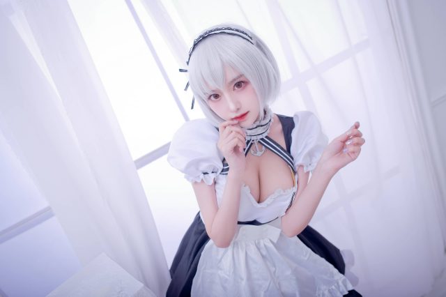 图片[6]_Shika小鹿鹿演绎《碧蓝航线》女仆天狼星_萌VLOG