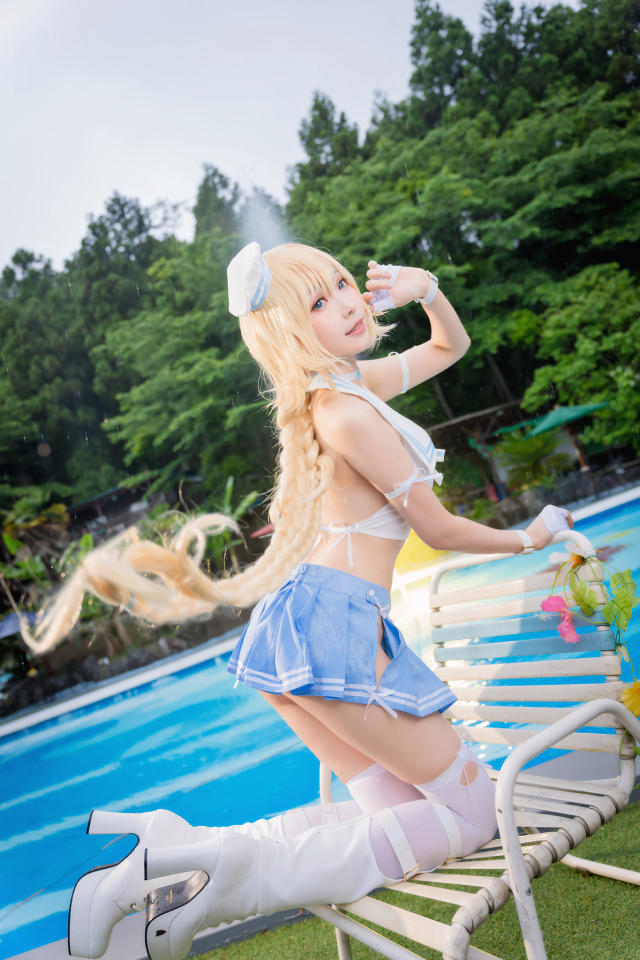 图片[3]_Coser@ElyEE子演绎《命运/冠位指定》中温柔可爱的圣女贞德_萌VLOG