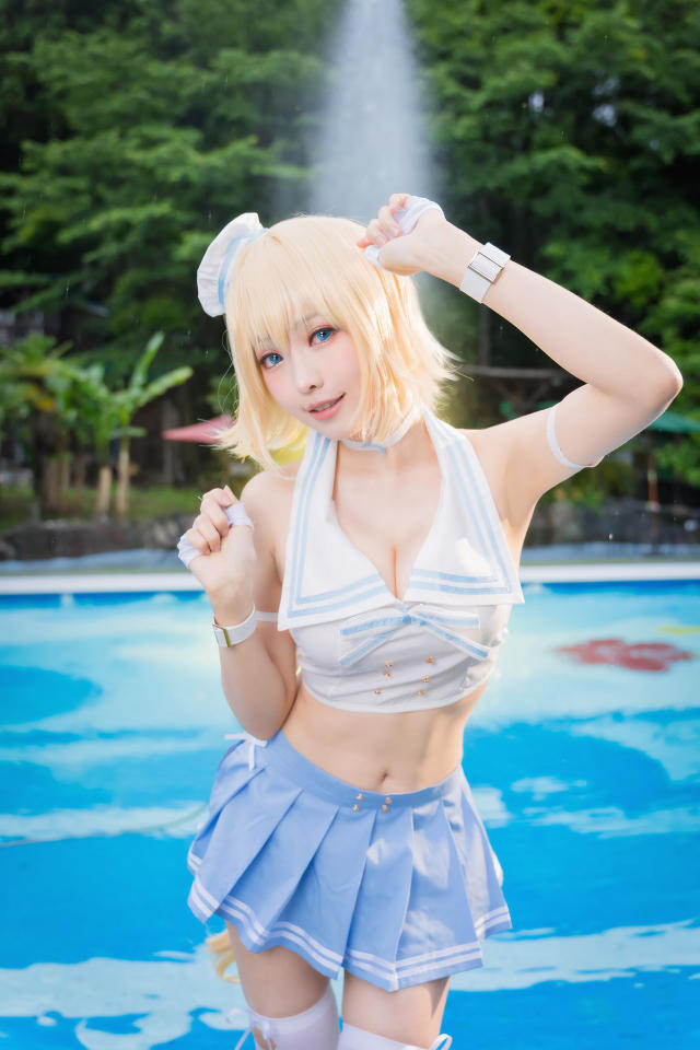 图片[7]_Coser@ElyEE子演绎《命运/冠位指定》中温柔可爱的圣女贞德_萌VLOG