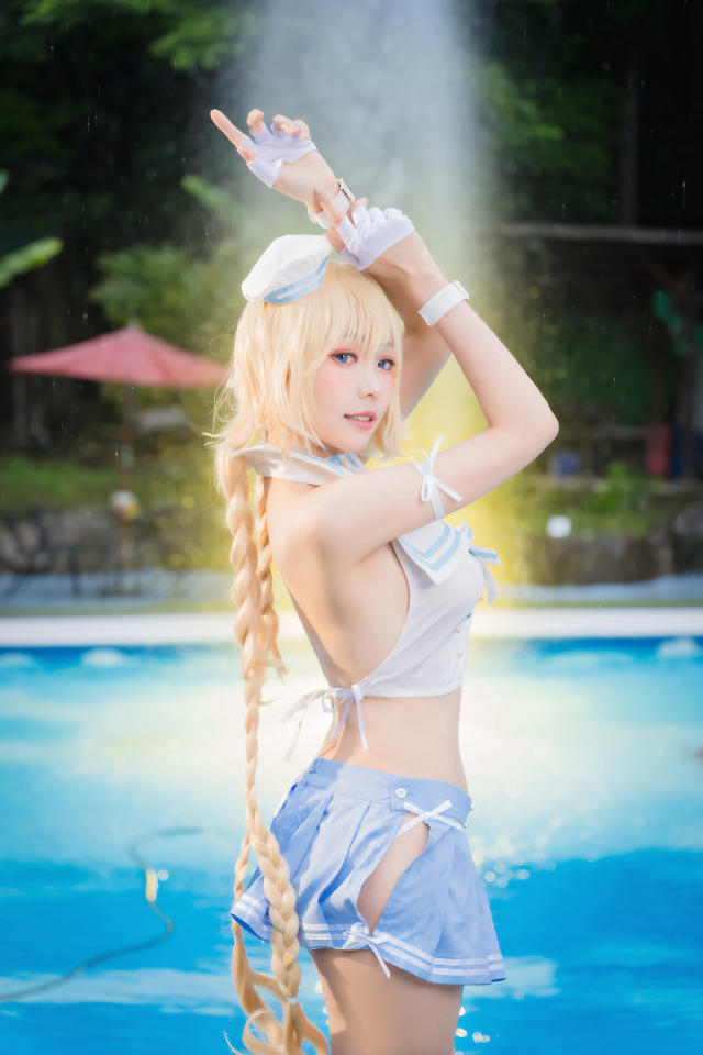 图片[6]_Coser@ElyEE子演绎《命运/冠位指定》中温柔可爱的圣女贞德_萌VLOG