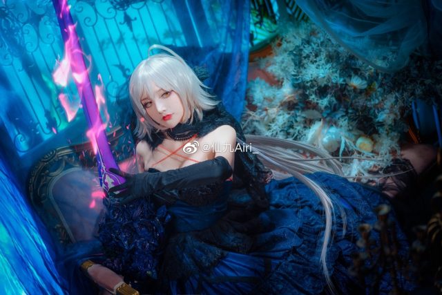 图片[2]_仙九Airi化身《Fate/Grand Order》贞德，展现优雅魅力_萌VLOG