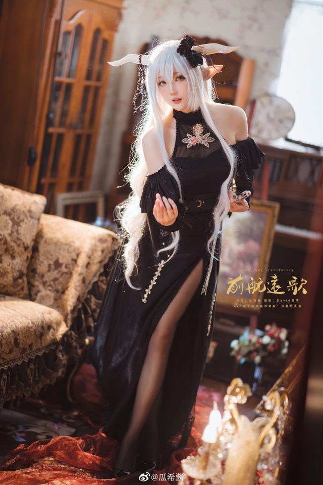 图片[4]_音律联觉：瓜希酱演绎《明日方舟》闪灵角色_萌VLOG