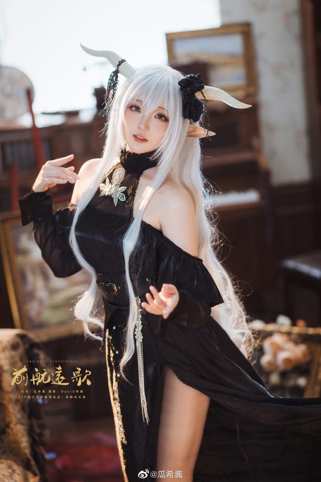 图片[6]_音律联觉：瓜希酱演绎《明日方舟》闪灵角色_萌VLOG