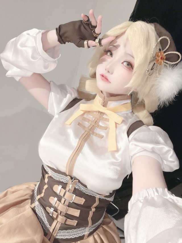 图片[3]_花崎Makura cos《魔法少女小圆》巴麻美：甜萌萝莉战士_萌VLOG