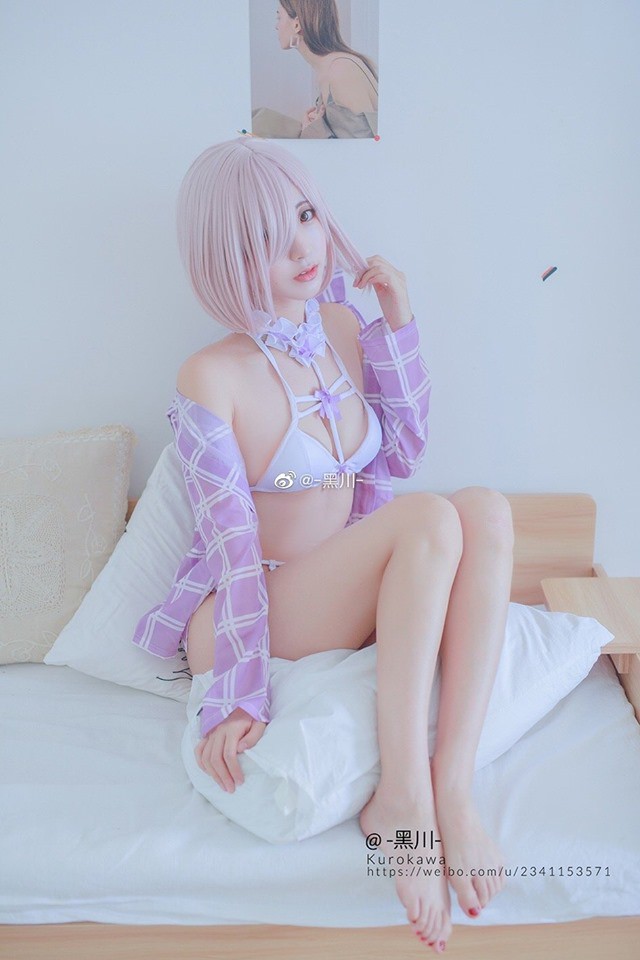 图片[4]_玛修cosplay：来自《Fate/Grand Order》的角色魅力_萌VLOG