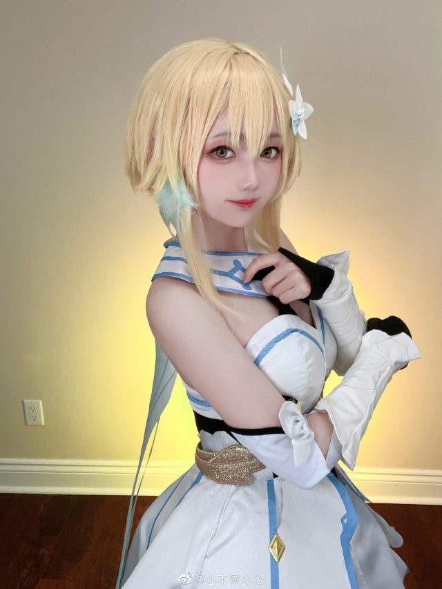 图片[3]_小木曾AYA cos《原神》荧Lumine：萌动旅行者的独特风采_萌VLOG