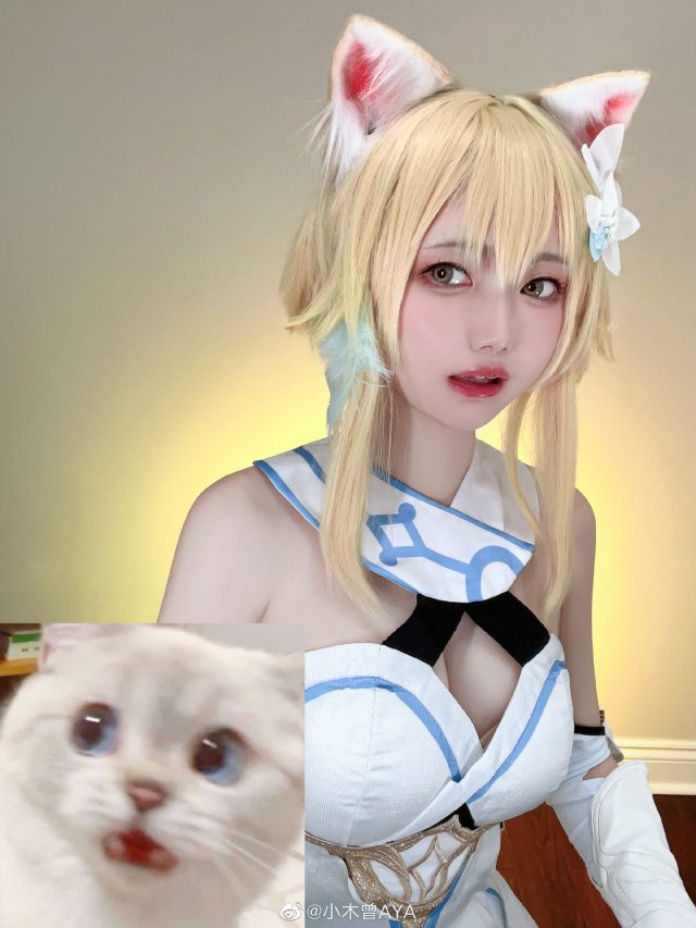 图片[5]_小木曾AYA cos《原神》荧Lumine：萌动旅行者的独特风采_萌VLOG
