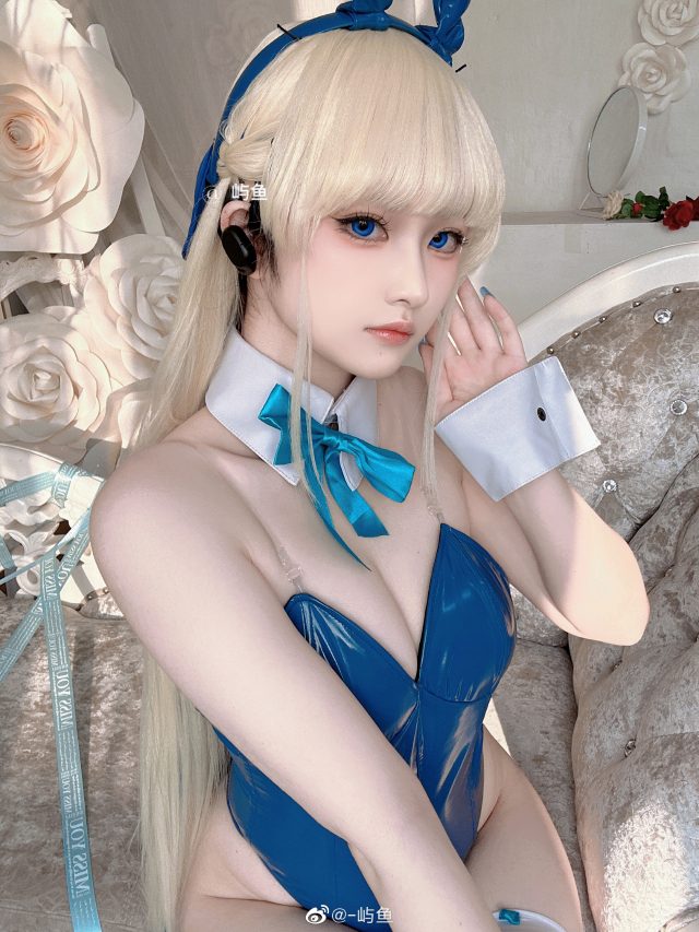 图片[3]_蔚蓝档案：屿鱼cos飞鸟马，展现兔女郎风情_萌VLOG
