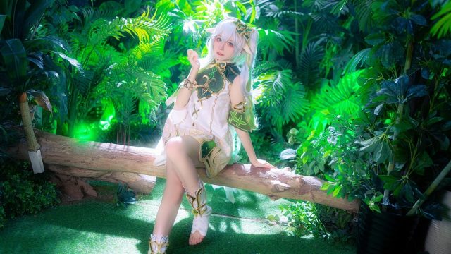 菌儿rikushi cos《原神》纳西妲：可爱与迷人_萌VLOG