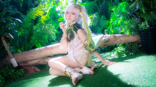 图片[5]_菌儿rikushi cos《原神》纳西妲：可爱与迷人_萌VLOG