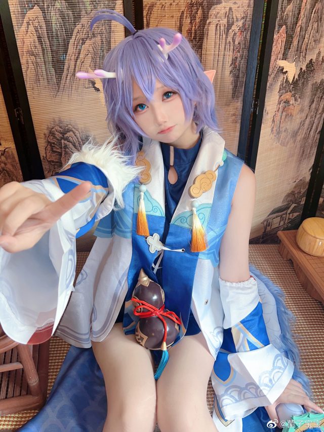图片[3]_菌子宝宝cos崩坏星穹铁道白露，美少女名医角色立绘_萌VLOG
