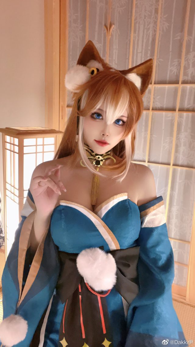 图片[2]_Dakki伊cos《原神》希娜，探秘性感迷人的希娜小姐_萌VLOG