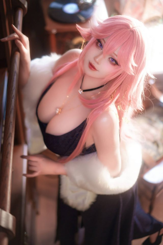 图片[6]_八重神子COSPLAY：菌烨tako的性感诠释_萌VLOG