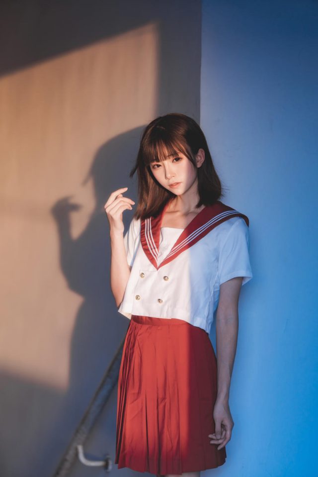 图片[4]_绮太郎JK风邻家妹妹cosplay_萌VLOG