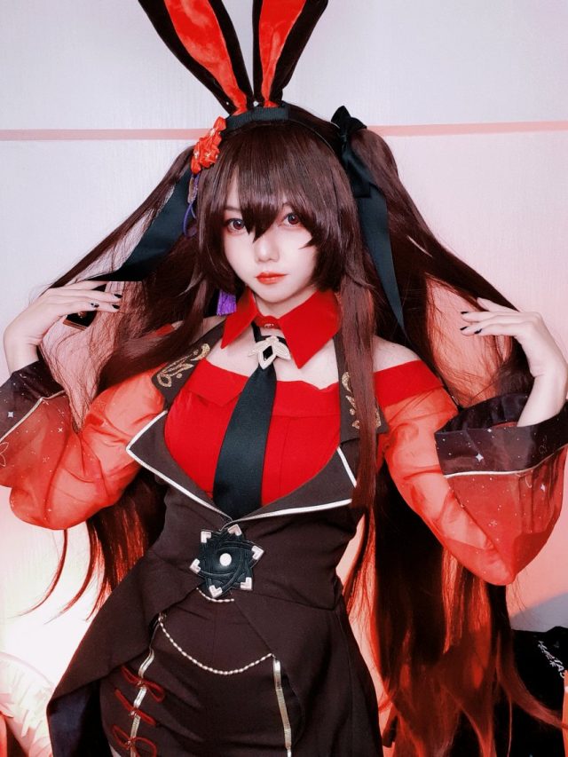 图片[4]_Coser Nanthasri 演绎性感可爱兔女郎胡桃，惊艳亮相_萌VLOG