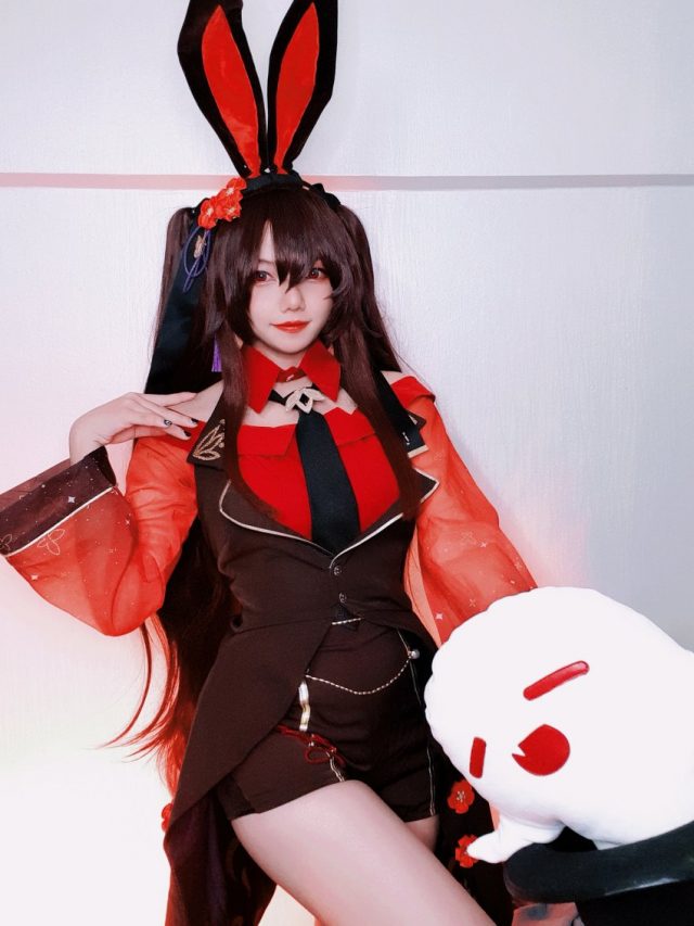 图片[3]_Coser Nanthasri 演绎性感可爱兔女郎胡桃，惊艳亮相_萌VLOG