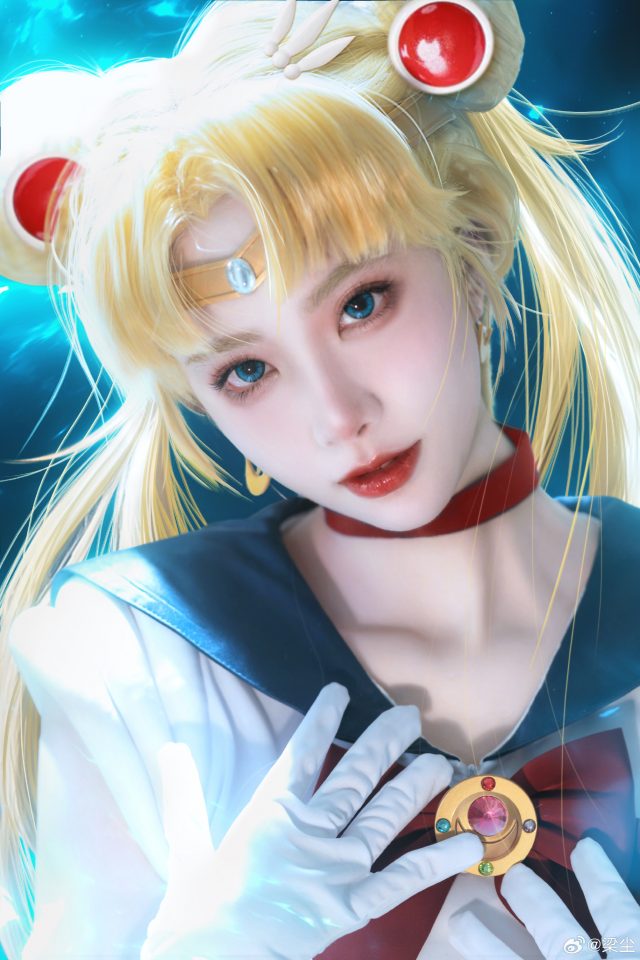 图片[6]_梁尘扮美少女战士月野兔 神级cos化身现实中月亮女神_萌VLOG
