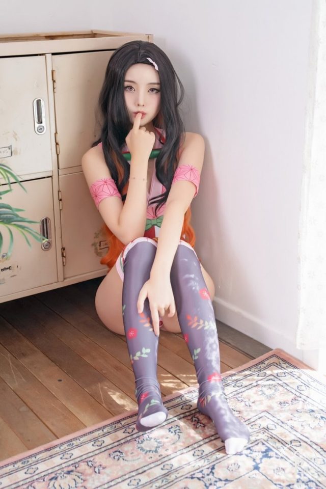 图片[3]_韩国Coser Yuna化身鬼灭祢豆子引领新潮_萌VLOG