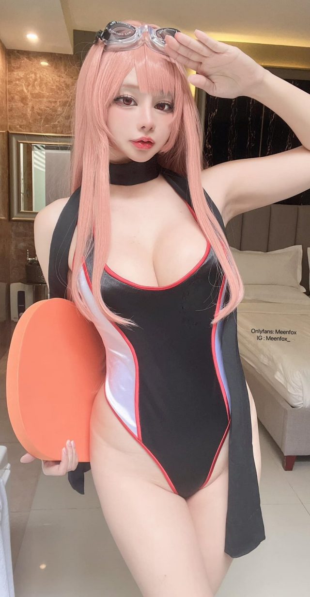 图片[2]_Coser Meenfox化身妮姬拉毗 演绎胜利女神的性感风采_萌VLOG