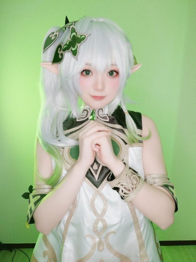 图片[3]_Yuki亭COS纳西妲，展现《原神》中“小吉祥草王之舞”的华丽演绎_萌VLOG