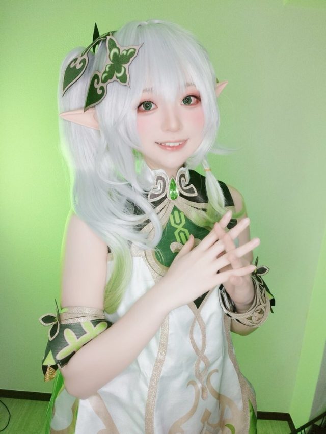 图片[4]_Yuki亭COS纳西妲，展现《原神》中“小吉祥草王之舞”的华丽演绎_萌VLOG