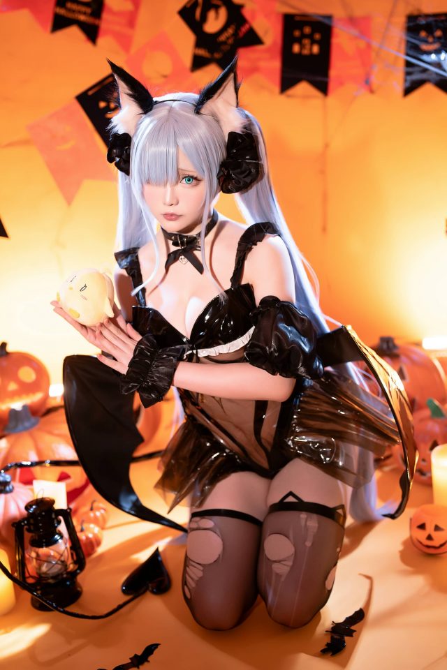 图片[4]_碧蓝航线·星之迟迟小恶魔雅努斯万圣节cosplay特辑_萌VLOG