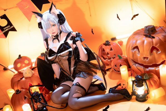 图片[2]_碧蓝航线·星之迟迟小恶魔雅努斯万圣节cosplay特辑_萌VLOG