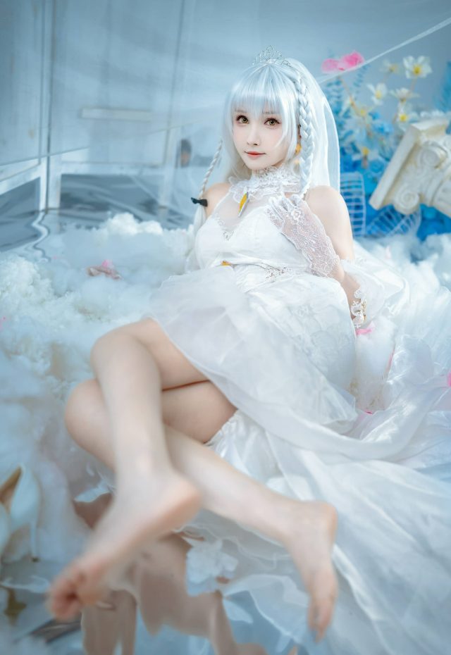图片[4]_花园誓约婚纱：浪漫婚礼绽放花海中_萌VLOG