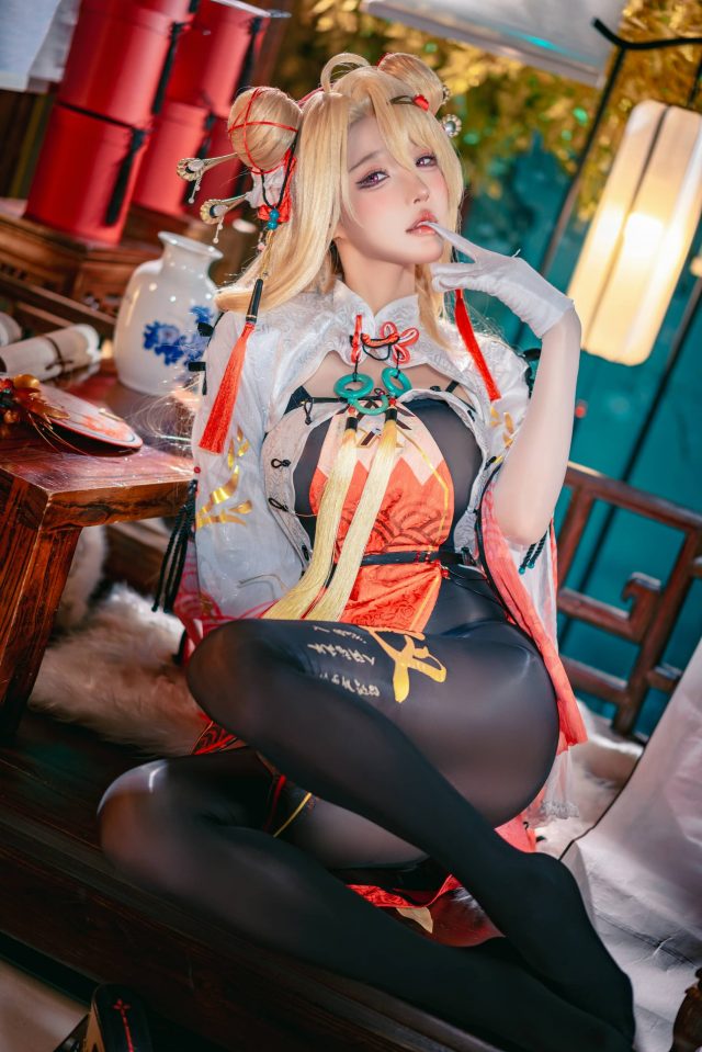 图片[5]_阿包兔娘·交错战线COS：展现咎瓦尤斯的魅力_萌VLOG