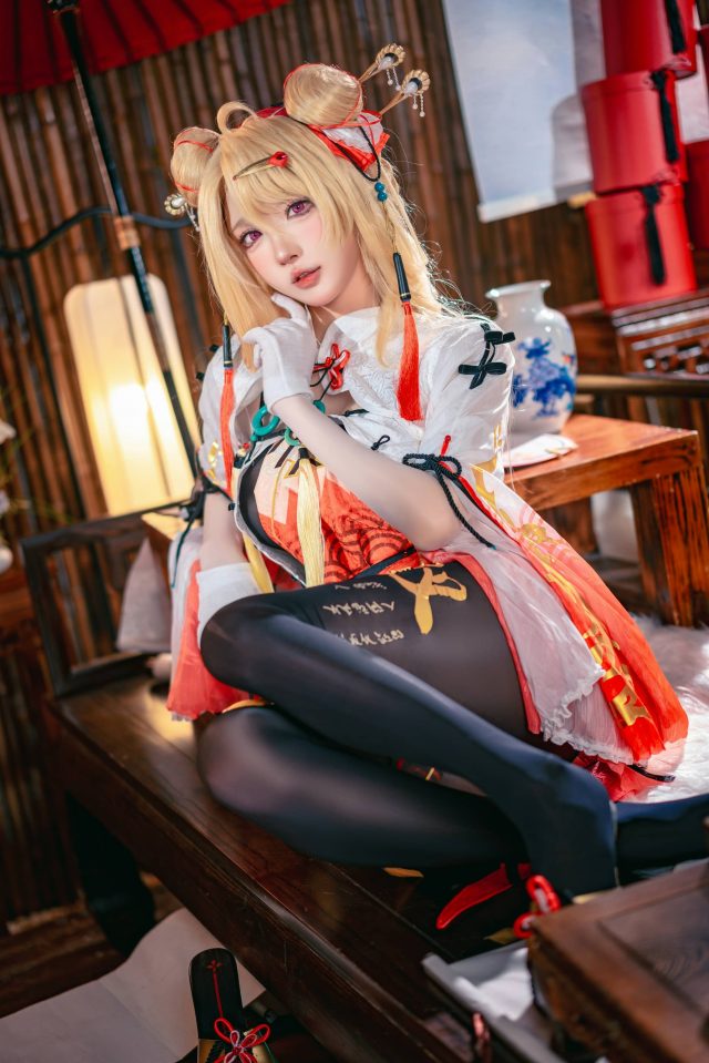 图片[4]_阿包兔娘·交错战线COS：展现咎瓦尤斯的魅力_萌VLOG