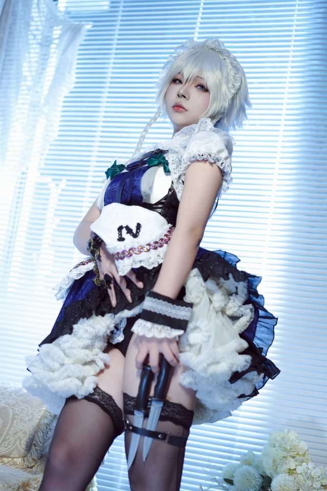 东方project十六夜咲夜cosplay——Yuuhui玉汇的作品_萌VLOG