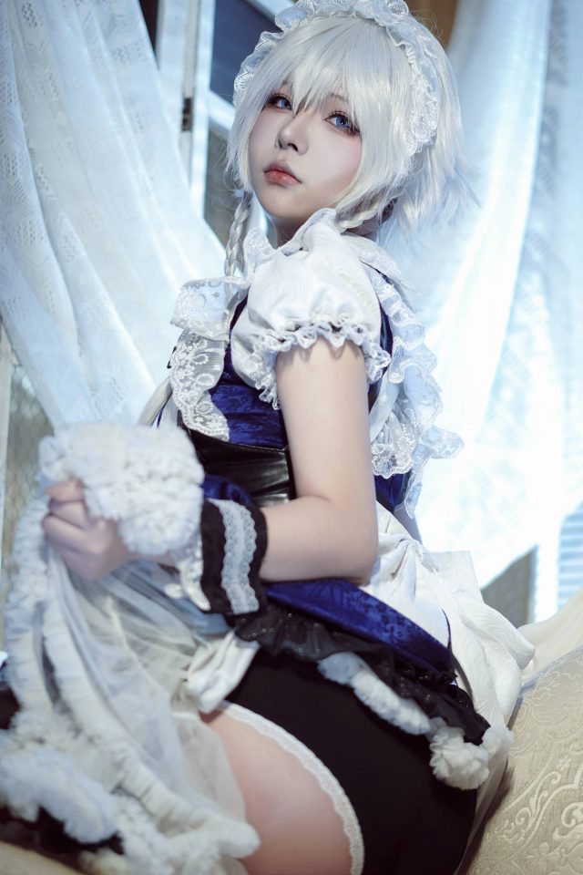 图片[4]_东方project十六夜咲夜cosplay——Yuuhui玉汇的作品_萌VLOG