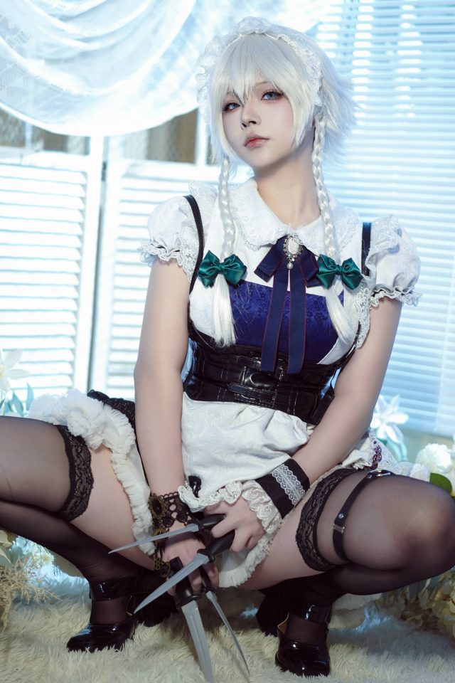 图片[3]_东方project十六夜咲夜cosplay——Yuuhui玉汇的作品_萌VLOG