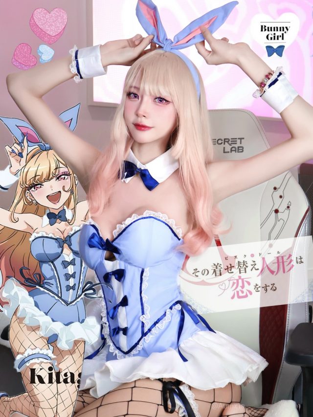 泰国Coser AumAum化身星野爱：比基尼下的青春与热情_萌VLOG