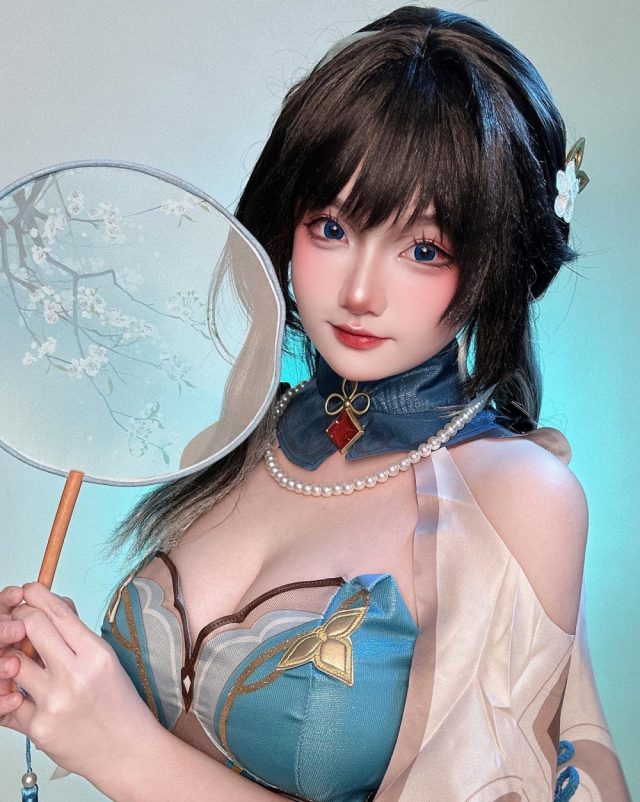 图片[2]_小鱼KIKO星穹铁道COS：展现阮·梅性感与可爱魅力_萌VLOG