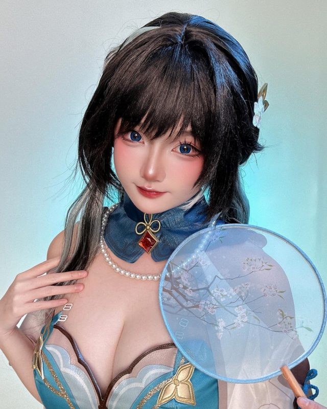 图片[4]_小鱼KIKO星穹铁道COS：展现阮·梅性感与可爱魅力_萌VLOG