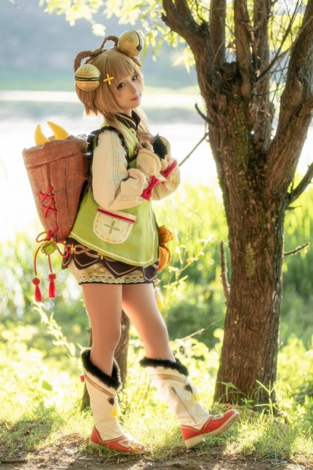 图片[2]_《原神》秘境探寻cosplay：蠢沫沫变装瑶瑶_萌VLOG
