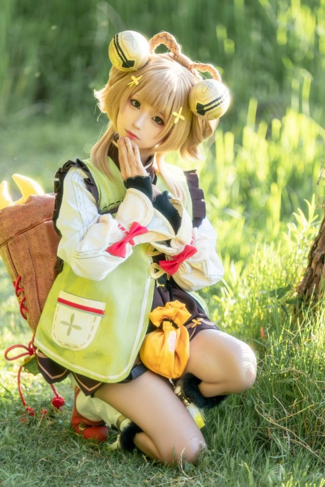 图片[4]_《原神》秘境探寻cosplay：蠢沫沫变装瑶瑶_萌VLOG
