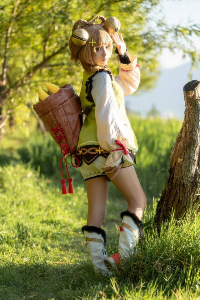 《原神》秘境探寻cosplay：蠢沫沫变装瑶瑶_萌VLOG