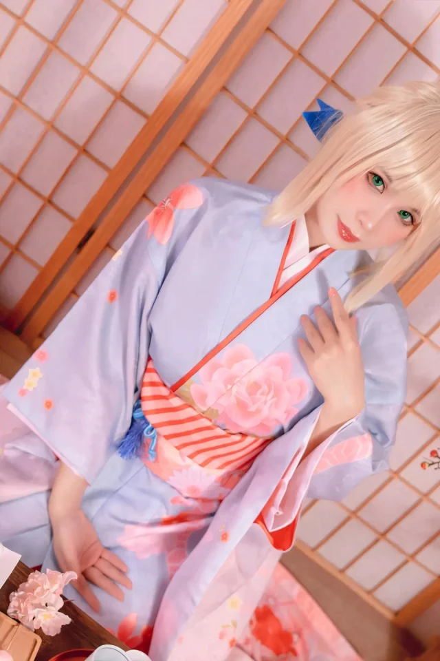 图片[3]_东方Project：coser Pyon还原比基尼版博丽灵梦_萌VLOG