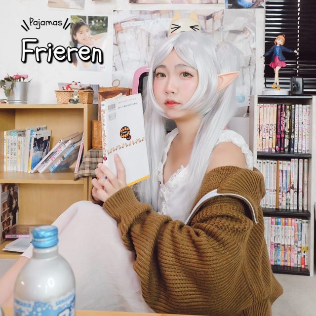 图片[4]_日本coser Kotoro完美还原千年萝莉芙莉莲，让人沉醉_萌VLOG